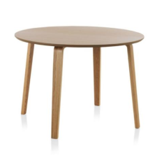 MESA MADERA CONTRACHAPADO DE ROBLE 110CM