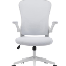 SILLA OFICINA MOD. FAMARA C/BLANCA ESTRUCTURA BLANCA